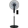 Zilan, Ventilatore a Piantana da 16'' con Schermo a LED, 3 Opzioni di Velocità, Timer 8 Ore, 3 Opzioni di Velocità, Oscillazione, 60 Watt