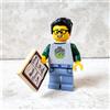 LEGO The Big Bang Theory Leonard Hofstadter Fisico Università Minifigure MOF