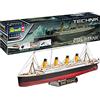 Revell Titanic 00455 Technik 1:16-VW T1 Samba Bus Modellino in plastica, Blu, Colore Non Verniciato, RV00458