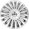 OCC MOTOR SPORT OMP SPEED SET 4 COPRICERCHI MOD. STINGER ARGENTO 15 POLLICI