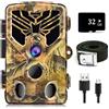 RecorCam Fotocamera Caccia Fototrappola 50MP 4K Fototrappole Infrarossi IP65