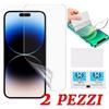 PELLICOLA HIDROGEL IDROGEL SCHERMO GEL SILICONE PER IPHONE 13 MINI 2 PEZZI
