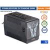 NJOY STABILIZZATORE DI TENSIONE 1000VA 500 WATT AVR RJ11 IN/OUT