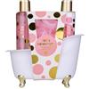 accentra LET S CELEBRATE Bade Set regalo per il relax per le donne per il