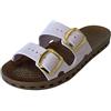 Sensi Ciabatte Donna La Jolla Prestigio in PVC Con Doppia Fibbia - 349 (Aurora/M