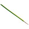 Zenitech - Cavo Di Alimentazione Elettrica H07V-U 1,5mm² - Conduttore Monofilo Con Isolante PVC - Utilizzo Interno Per Cantieri Residenziali - Giallo E Verde - 10m