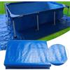 Copertura per Piscina in Tessuto di Fondo Tappetino per Piscina Copertura in