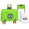Centralina Irrigazione Wifi 2 Uscite, Ingresso E Uscita in Ottone, Gateway Dell'