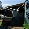 SHADEPLUS Parasole per camper, tenda da sole laterale, in rete nera, per roulott