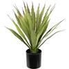 Flair Flower Agave artificiale aloe vera in vaso, pianta artificiale sansevieria, piante esot