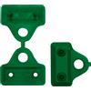 Tenax Clips Rete 5 cm Verde, Scatola da 500 Clips, Clips per Il Fissaggio di ret