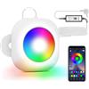 LyLmLe 20 W - Illuminazione a LED senza fili, 12 V luci per piscina