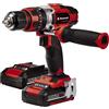EINHELL Trapano Avvitatore Percus Batteria Te-Cd18-48Li Volt 18x2 Ah +Valigia
