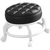 Sgabello a pedicure a pedale rullo bassa rotolamento rotante 360 ° per