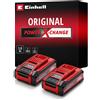 Einhell Original Einhell Batteria Power X-Change PLUS da 3 Ah (18 V, ioni di litio, univ