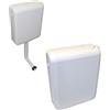 Regiplast 4150 - Cassetta WC a zaino Duetto, per installazione bassa o medio bas