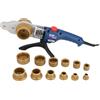 DEDRA DED7514 - Saldatrice per manicotti e raccordi in plastica, 1500 W, custodi