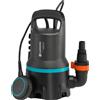 GARDENA Pompa sommersa acqua sporca 9000: pompa sommersa portata 9000 l/h, funz.
