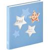 walther design Album Fotografico Blu 28 x 30,5 cm Album per Neonati con Ritaglio di Copertina, Baby Estrella UK-133-L