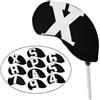 Copricapo per Mazze Da Golf Da 10 Pezzi,,,7,8,9,a,x,P,S