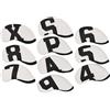 Copricapo per Mazze Da Golf Da 10 Pezzi,,,7,8,9,a,x,P,S