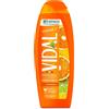 Vidal Docciaschiuma Vitamina C, Formula Energizzante, Fragranza di Arancia e...