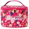 Legami Beauty Case Borsa per Trucchi spaziosa Chiusura a Zip Tasche interne Fascette