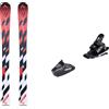 Mc Kinley Team 7 I NC Attacco a Vite per Sci per Bambini Red/Black Night/Whit 120
