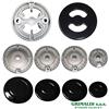 Ariston Indesit Hotpoint BRUCIATORI E PIATTELLI SMALTATI INCAVATI PIANO COTTURA 5 FUOCHI ARISTON INDESIT