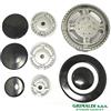 Ariston Hotpoint SPARTIFIAMMA CUCINA ARISTON KIT 4 BRUCIATORI PIATTELLI 3 FUOCHI + TRIPLA CORONA