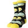 ooohyeah OOOH YEAH! Calze Corte Da Uomo Con Motivo Donut Magic, 65% Cotone Pettinato