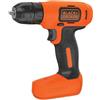 Black & Decker BLACK+DECKER BDCD8-QW Trapano Avvitatore 7.2V a batteria a Litio, Svitavvita