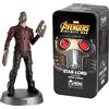 Eaglemoss Marvel Heavyweights Star-Lord Infinity War Statuetta Metallo in Tin Box