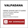 VALPADANA 1020 HSB Catalogo ricambi Manuale parti esplosi trattore