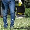 Spandiconcime elettrico per fertilizzanti, spandiconcime portatile per
