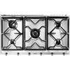 SMEG PIANO COTTURA A GAS 90CM - COMANDI FRONTALI - INOX (SRV596GH5)