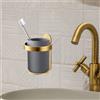 Portaspazzolino elettrico in alluminio resistente antiruggine per cucina WC