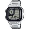 Casio Orologio Uomo Casio Acciaio Illuminator Multifunzione AE-1200WHD-1AVEF