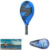 SC0 RACCHETTA PADEL CUSTOM EUROPE SUPER POWER 4015 WHITE FOAM BLU V-DONG 94474