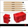 EMPOTEC MORSA BLOCCAMONETE ROSSA EMPOTEC METAL DETECTOR PULIZIA MONETE KIT 5 MATITE