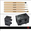 EMPOTEC MORSA BLOCCAMONETE NERA EMPOTEC METAL DETECTOR PULIZIA MONETE KIT 5 MATITE