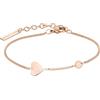 Does not apply LJ-0511-B-20 - Bracciale Da Donna a Forma Di Cuore in Acciaio Inossidabile, 20 C