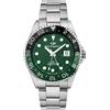 Philip Watch Orologio Philip Watch Caribe Diving GMT automatico R8223597040 Acciaio Verde