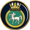 Giftshop UK Hms Centauro, Reale Blu Scuro Spilla