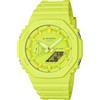 Casio G-SHOCK Orologio Casio G-SHOCK in Resina Bio CLASSIC Multifunzione GA-2100-9A9ER Giallo