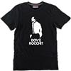 T-shirt Allegri Dov'è Rocchi? Max giacca cravatta allenatore finale nera cotone