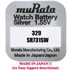 Sony 1 x Batteria per orologio Murata Ex Sony 329 LD - SR 731 SW pila a bottone 329