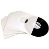 McDAISON - 100 pz BUSTA INTERNA CARTA BIANCA + VELINA x LP disco 33 giri vinile