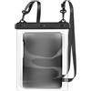 Avizar Custodia impermeabile per tablet 12 pollici IPX8 finestra touchscreen e cordino