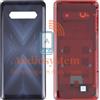 XIAOMI COVER VETRO POSTERIORE +ADESIVO per XIAOMI BLACK SHARK 4 PRS-H0 PRS-A0 BACK NERO